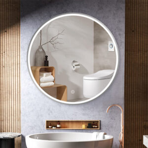 Espejo decorativo redondo Moher con luz LED 2 Espejo decorativo redondo Moher con luz LED